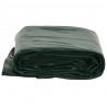 Plandeka, zielona, 1x2,5 m, 650 g/m²