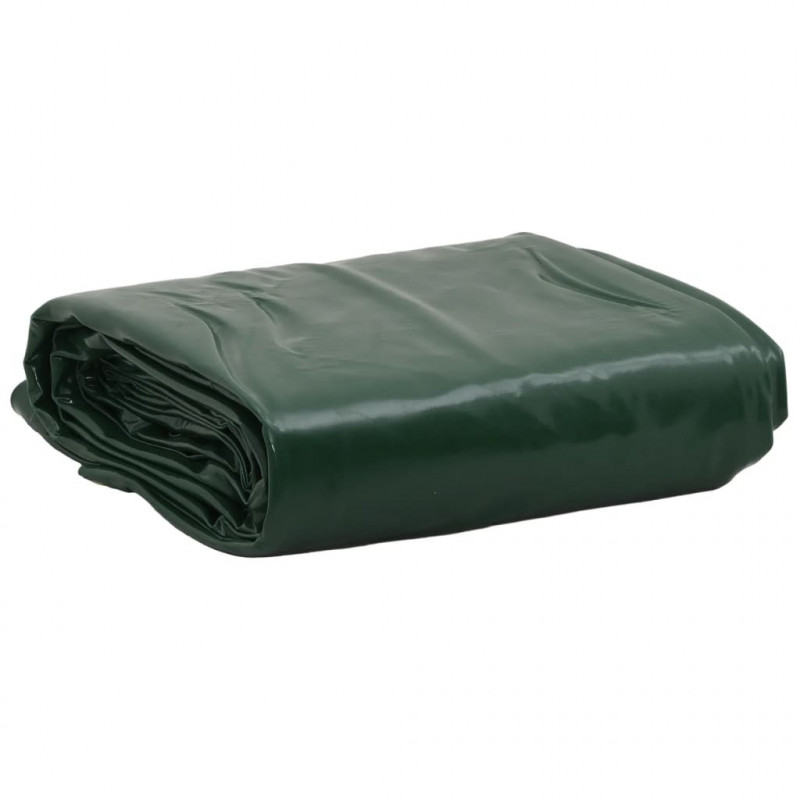 Plandeka, zielona, 1,5x2 m, 650 g/m²