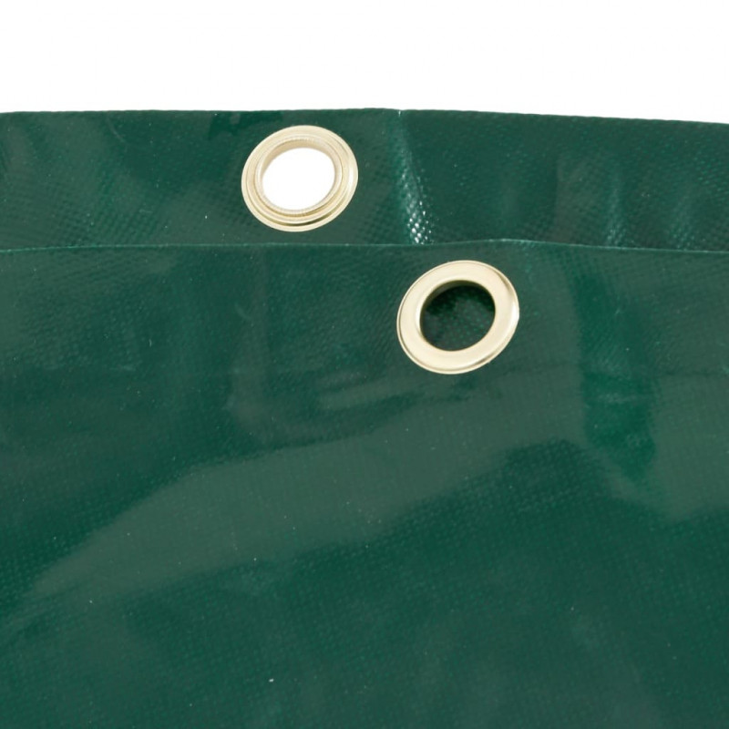 Plandeka, zielona, 1,5x2 m, 650 g/m²