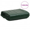 Plandeka, zielona, 1,5x2,5 m, 650 g/m²
