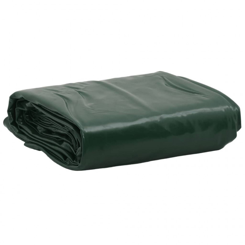 Plandeka, zielona, 5x5 m, 650 g/m²
