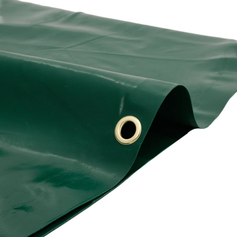 Plandeka, zielona, 5x5 m, 650 g/m²