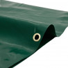 Plandeka, zielona, 5x5 m, 650 g/m²