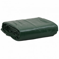 Plandeka, zielona, 5x6 m, 650 g/m²