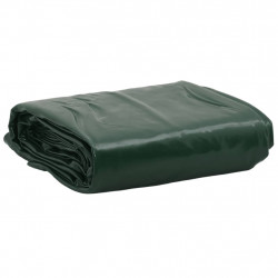 Plandeka, zielona, 5x7 m, 650 g/m²