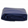 Plandeka, niebieska, 1x2,5 m, 650 g/m²