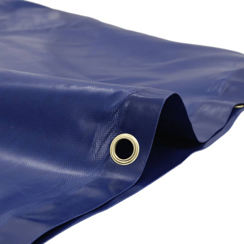 Plandeka, niebieska, 1x2,5 m, 650 g/m²