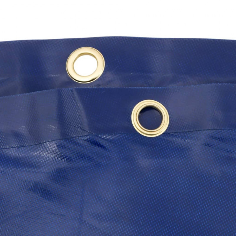 Plandeka, niebieska, 5x7 m, 650 g/m²