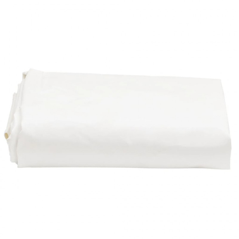Plandeka, biała, 1x2,5 m, 650 g/m²