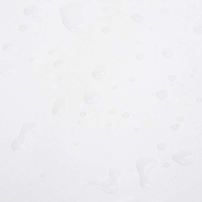 Plandeka, biała, 1,5x2 m, 650 g/m²