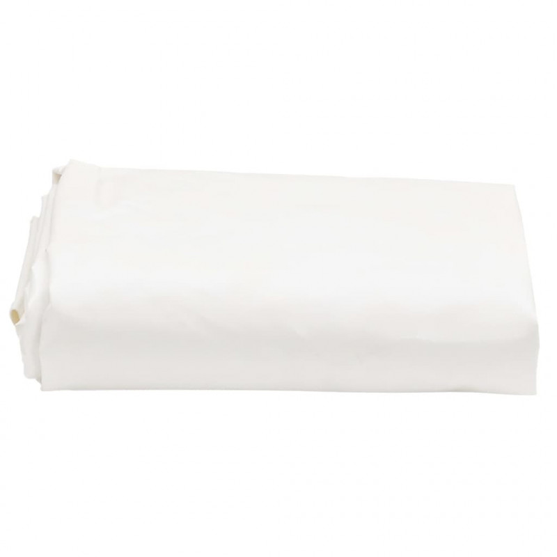 Plandeka, biała, 2,5x4,5 m, 650 g/m²