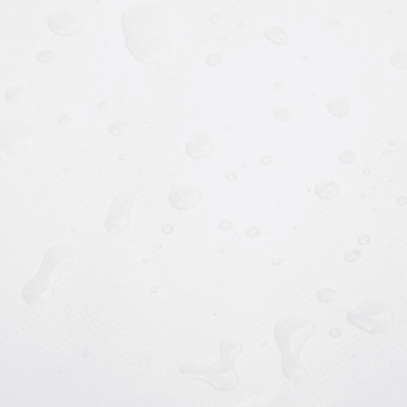 Plandeka, biała, 2,5x4,5 m, 650 g/m²