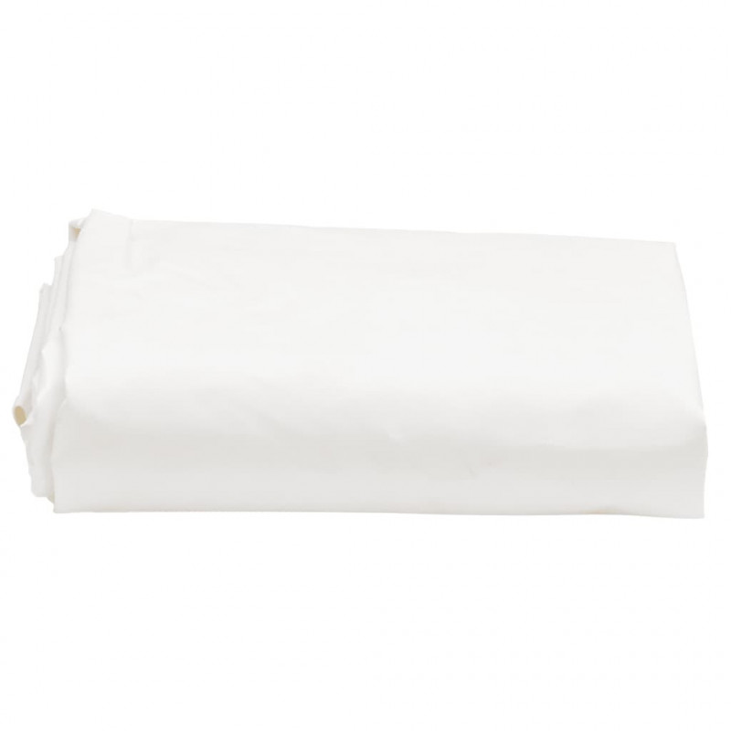 Plandeka, biała, 5x5 m, 650 g/m²
