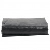 Plandeka, czarna, 1,5x2,5 m, 650 g/m²
