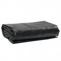 Plandeka, czarna, 5x5 m, 650 g/m²
