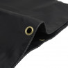 Plandeka, czarna, 5x5 m, 650 g/m²