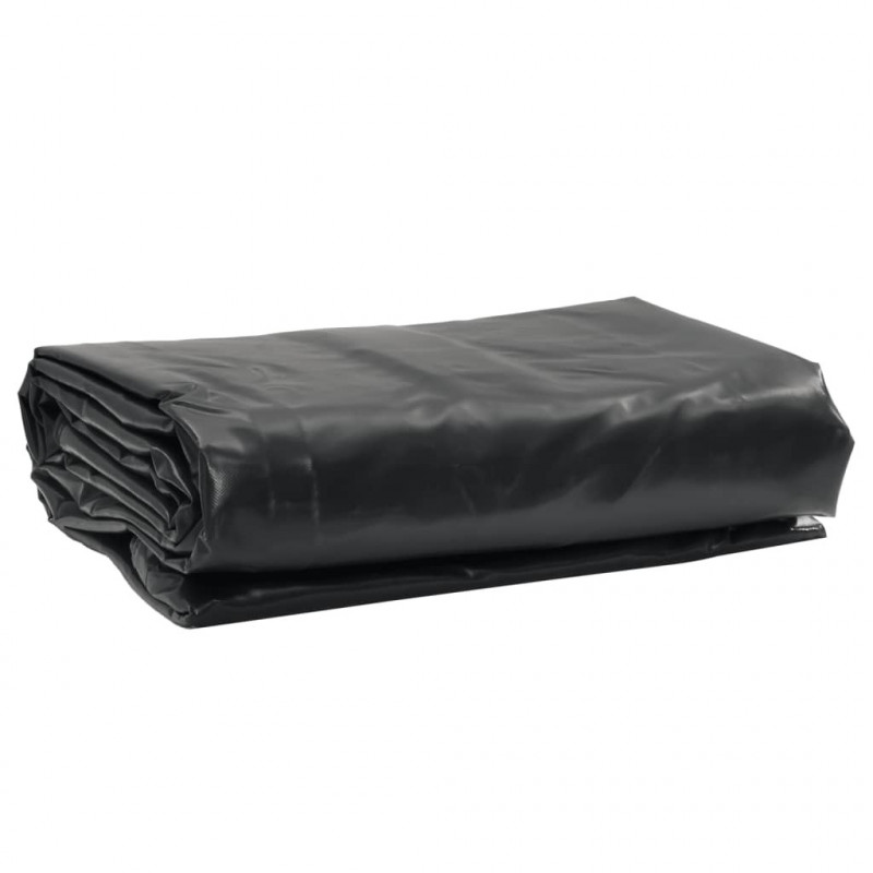 Plandeka, czarna, 5x8 m, 650 g/m²