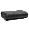Plandeka, czarna, 5x8 m, 650 g/m²