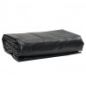 Plandeka, antracytowa, 2x3 m, 650 g/m²