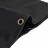 Plandeka, antracytowa, 2x3 m, 650 g/m²