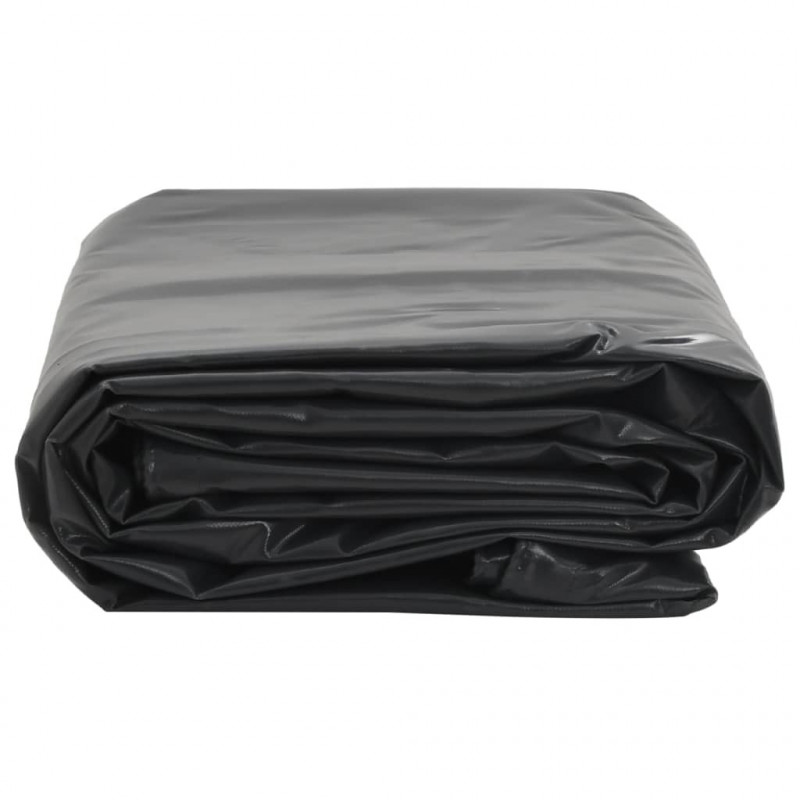 Plandeka, antracytowa, 3x4 m, 650 g/m²