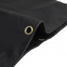 Plandeka, antracytowa, 3x4 m, 650 g/m²