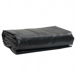 Plandeka, antracytowa, 3x5 m, 650 g/m²