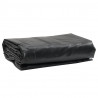 Plandeka, antracytowa, 4x8 m, 650 g/m²
