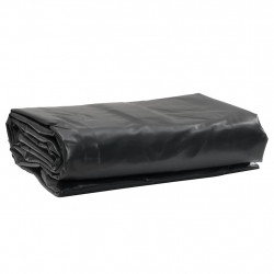 Plandeka, antracytowa, 6x8 m, 650 g/m²