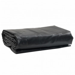 Plandeka, antracytowa, 1,5x2,5 m, 650 g/m²