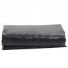 Plandeka, antracytowa, 5x5 m, 650 g/m²