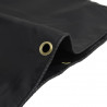 Plandeka, antracytowa, 5x5 m, 650 g/m²