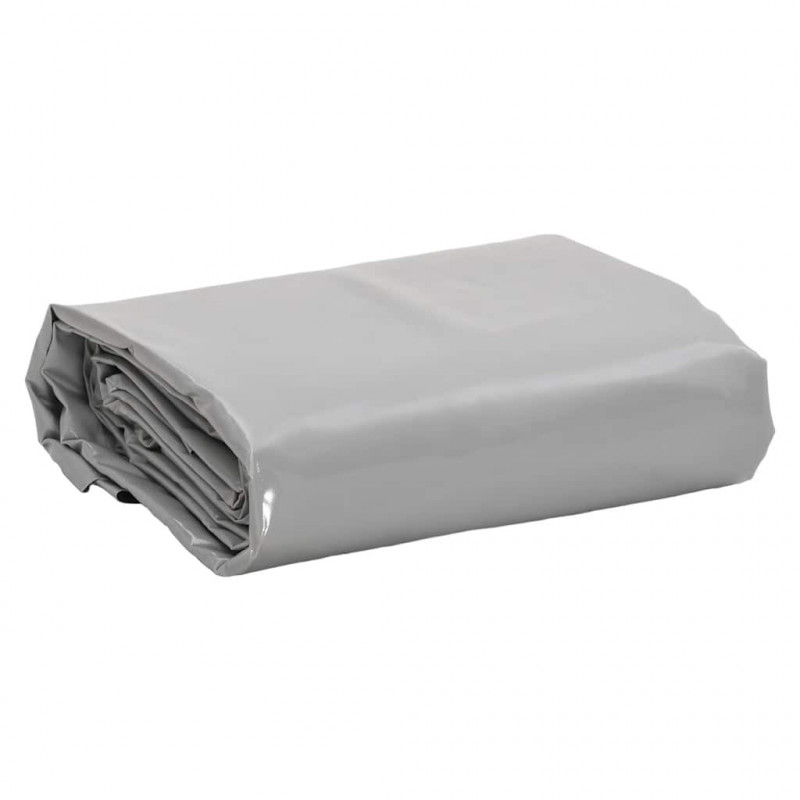 Plandeka, szara, 3x4 m, 650 g/m²