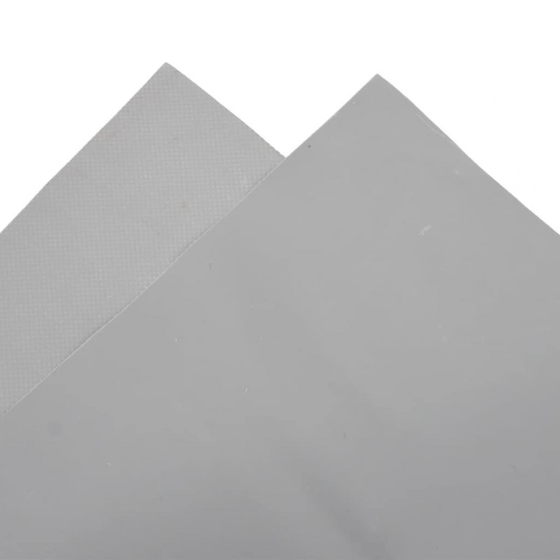 Plandeka, szara, 3x4 m, 650 g/m²