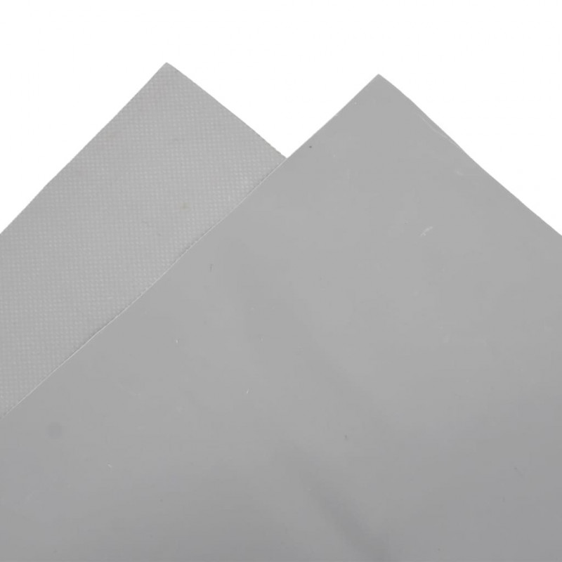 Plandeka, szara, 3x5 m, 650 g/m²