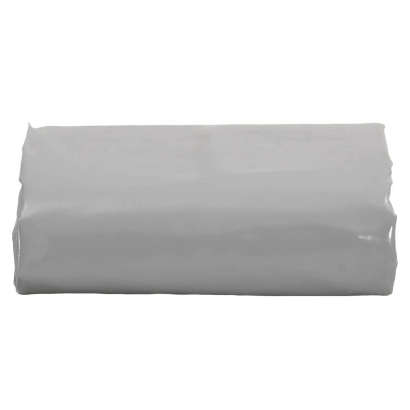 Plandeka, szara, 4x4 m, 650 g/m²