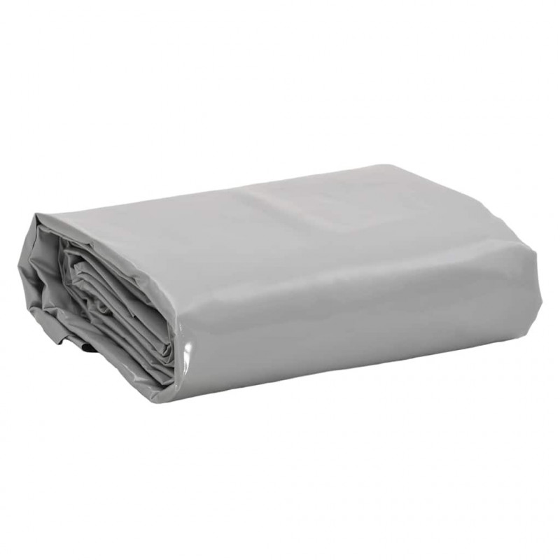 Plandeka, szara, 4x6 m, 650 g/m²