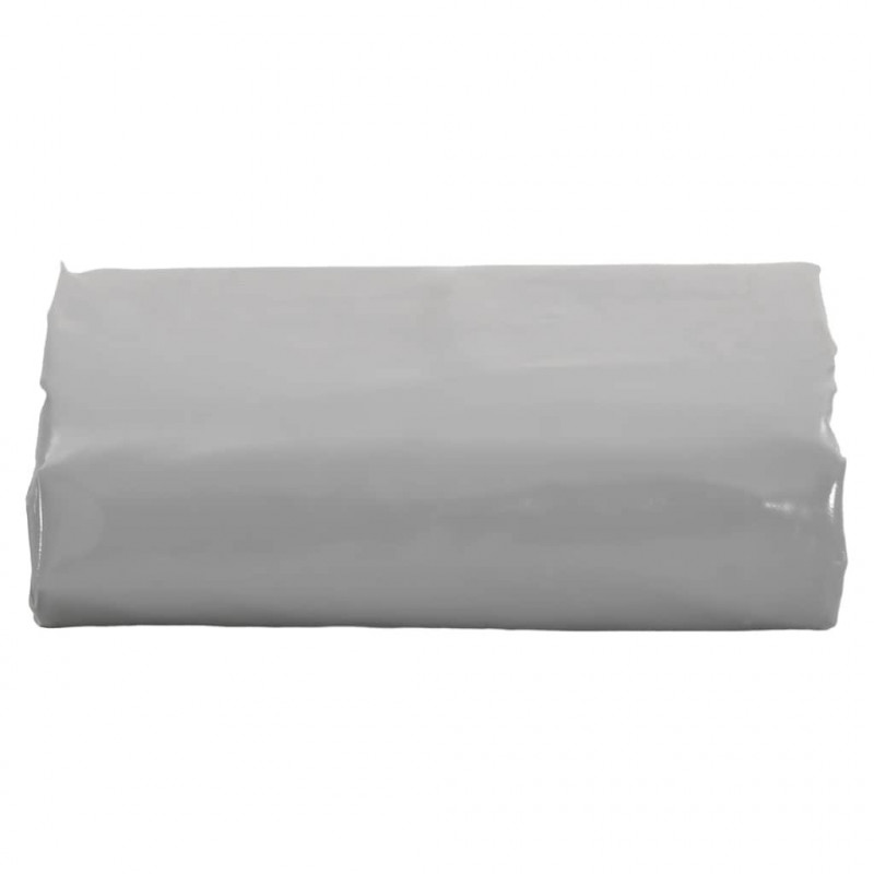 Plandeka, szara, 4x6 m, 650 g/m²