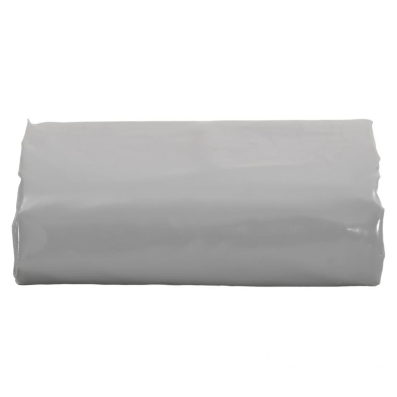 Plandeka, szara, 1,5x2,5 m, 650 g/m²