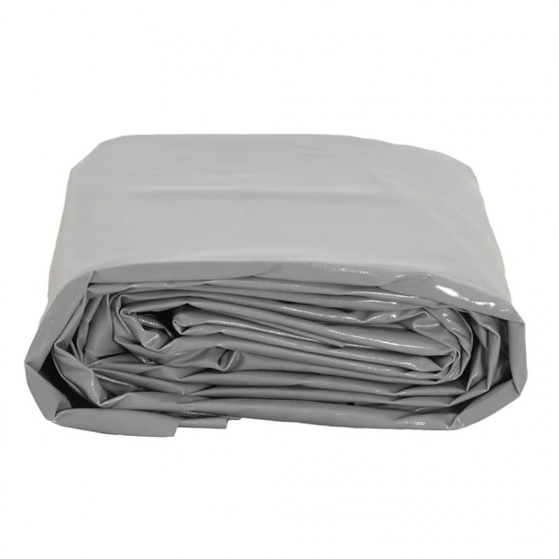 Plandeka, szara, 5x5 m, 650 g/m²