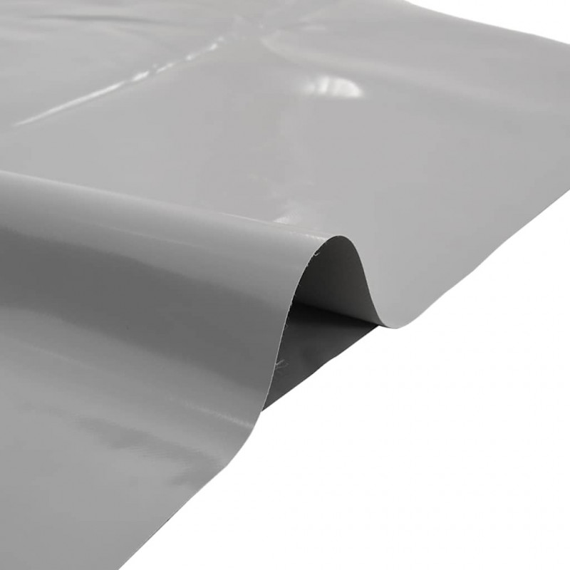 Plandeka, szara, 5x5 m, 650 g/m²