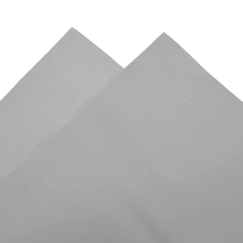 Plandeka, szara, 5x5 m, 650 g/m²