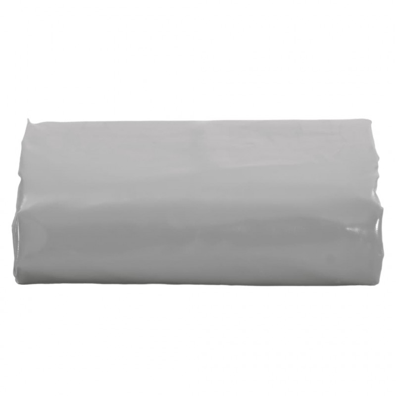 Plandeka, szara, 5x7 m, 650 g/m²