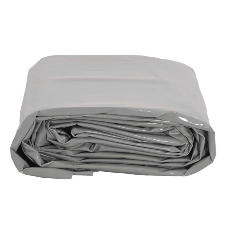 Plandeka, szara, 5x7 m, 650 g/m²
