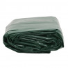 Plandeka, zielona, 2x3 m, 650 g/m²