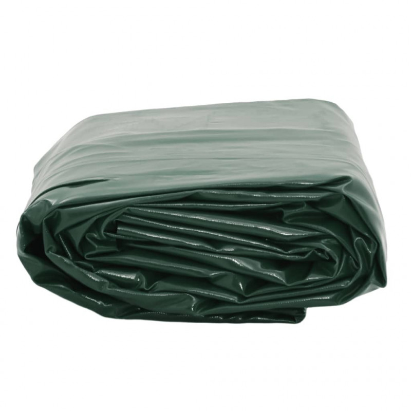 Plandeka, zielona, 3x5 m, 650 g/m²