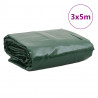Plandeka, zielona, 3x5 m, 650 g/m²