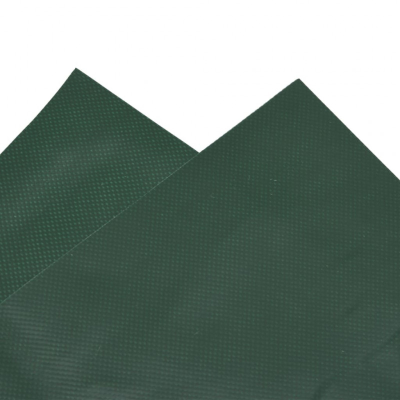 Plandeka, zielona, 3x6 m, 650 g/m²