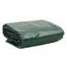 Plandeka, zielona, 4x5 m, 650 g/m²