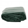 Plandeka, zielona, 4x5 m, 650 g/m²